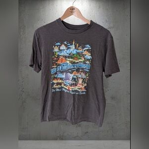 Disney Walt Disney World Multicolor Graphic Tee - Charcoal